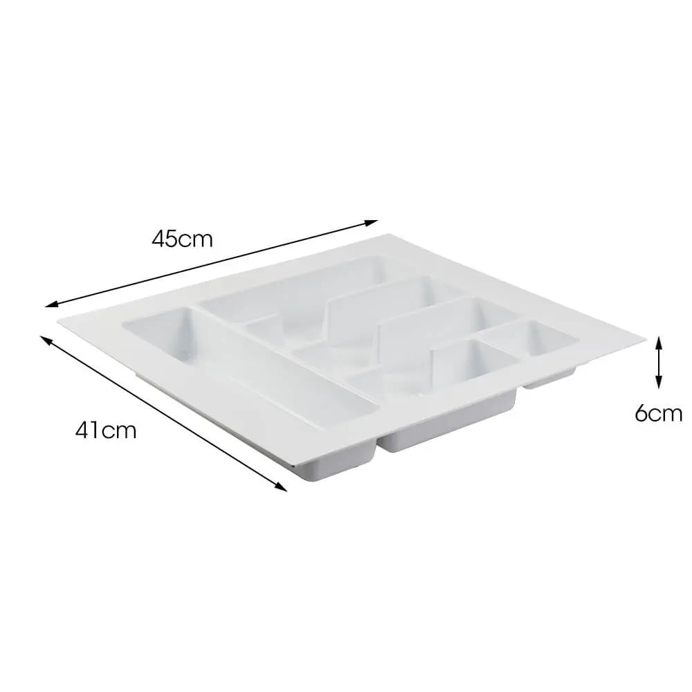 Multi-Purpose Cutlery Tray Insert Trim Fit Space Saver Drawer Organizer Deals499