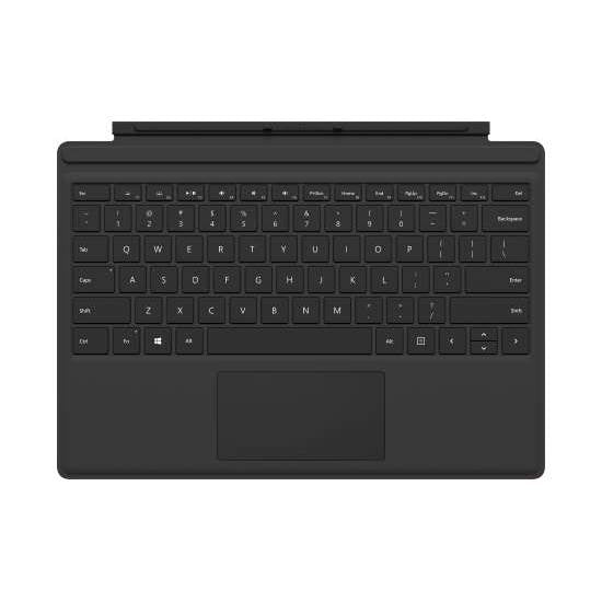 Microsoft Surface Pro Keyboard Type Cover - Black - Supported platforms: Surface Pro 3, 4, 5 ,6 ,7  - Interface: Magnetic - 2 Yrs Limit Wty (Retail) MICROSOFT
