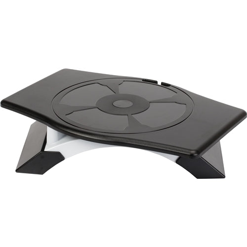 Targus Rotating Monitor Stand with Legs Adjust 9.5 to 11.3 cm - Black and Silver TARGUS