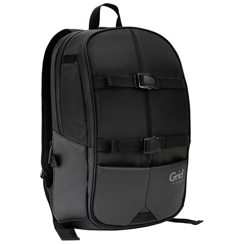 Targus 15.6' Grid Essentials High-Impact Protection Backpack - Black TARGUS