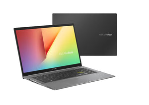 ASUS NOTEBOOK VivoBook S15 15.6' FHD Intel i5-1135G7 8GB 512GB SSD WIN10 PRO Intel UHD Graphics Backlit 3CELL 1.8kg 1YR WTY W10P Notebook (Indie Black) S533FA ASUS