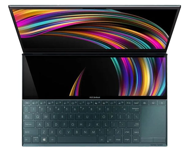 ASUS NOTEBOOK ZenBook Duo UX481FL 14' FHD Touch i5-10210U 8GB 512GB SSD WIN10 HOME MX250 Backlit HDMI ScreenPad No FP  WIFI BT 1.5Kg 1YR WTY W10H Notebook ASUS
