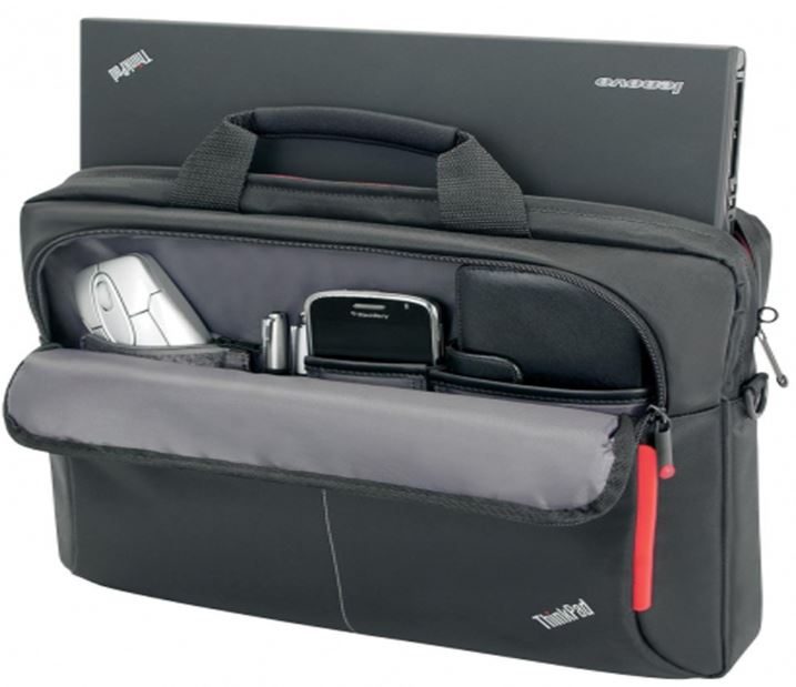 LENOVO 15.6' Business Topload Notebook Laptop Bag Carry Case Black Colour Smooth Carry Handles Shoulder Strap Light Weight Durable fit 16' 15' 14' 13' LENOVO