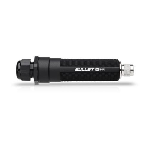 UBIQUITI Bullet, Dual Band, 802.11 AC, Titanium Series - Used for PtP / PtMP links - Uses N-Male Connector for antenna Couple UBIQUITI