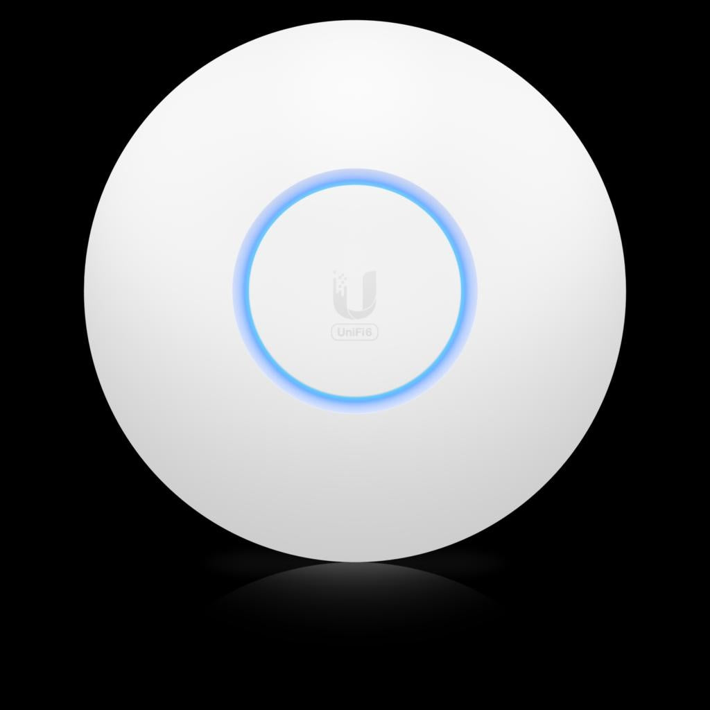 UBIQUITI UniFi Wi-Fi 6 Lite Dual Band AP 2x2 high-efficency Wi-Fi 6, 2.4GHz @ 300Mbps & 5GHz @ 1.2Gbps **No POE Injector Included** UBIQUITI