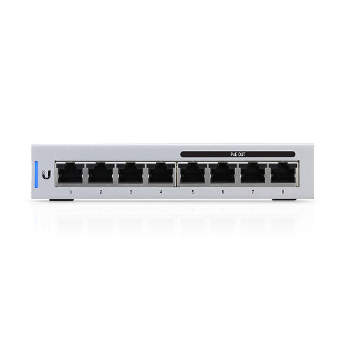 UBIQUITI UniFi Switch 8-port 60W with 4 x 802.3af PoE Ports - 5 Pack includes power supply UBIQUITI