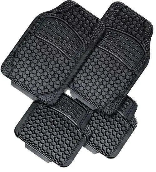 NOVA 4-Piece Car Mat - BLACK [Rubber] Deals499