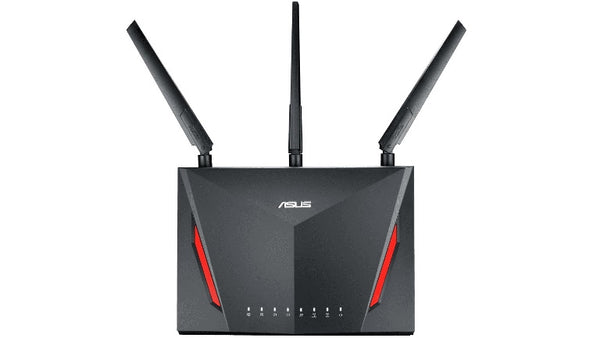 ASUS RT-AC86U AC2900 Dual Band Gigabit WiFi Gaming Router with MU-MIMO, AiMesh, AiProtection, WTFast, Adaptive QoS ASUS