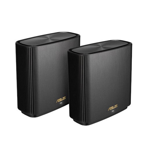 ASUS ZENWIFI XT8 AX6600 Wifi 6 Tri-Band Whole-Home Mesh Routers Black Colour (2 Pack) ASUS
