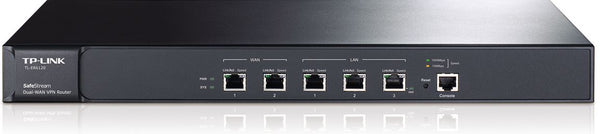 TP-LINK TL-ER6120 SafeStream Gigabit Dual-WAN VPN Router 2 WAN ports 2 LAN ports 1 DMZ port multiple VPN 100 IPsec VPN tunnels(LS) TP-LINK