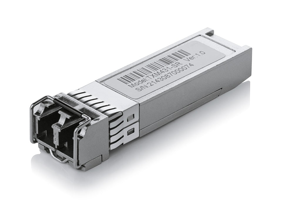 TP-LINK TXM431-SR 10G Base-SR SFP+ LC Transceiver Compatible with T3700 T2700 T1700 series switches Hot-Pluggable(LS) TP-LINK