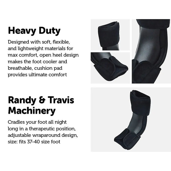 Night Plantar Fasciitis Sleep Support Adjustable Brace Splint Fits 37-40 Size from Deals499 at Deals499