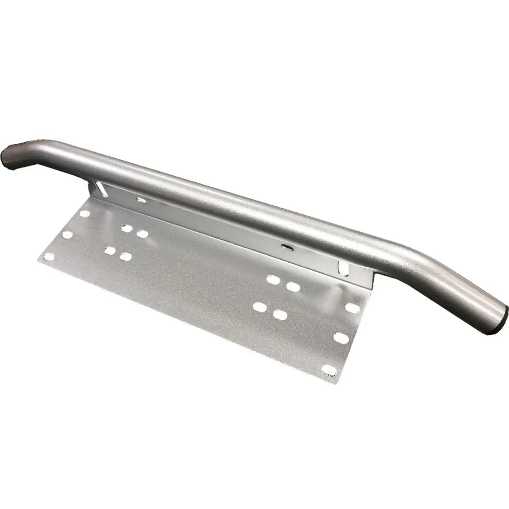 Number Plate Frame BullBar Mount Bracket Car Driving Light Bar Holder Silver AU Deals499