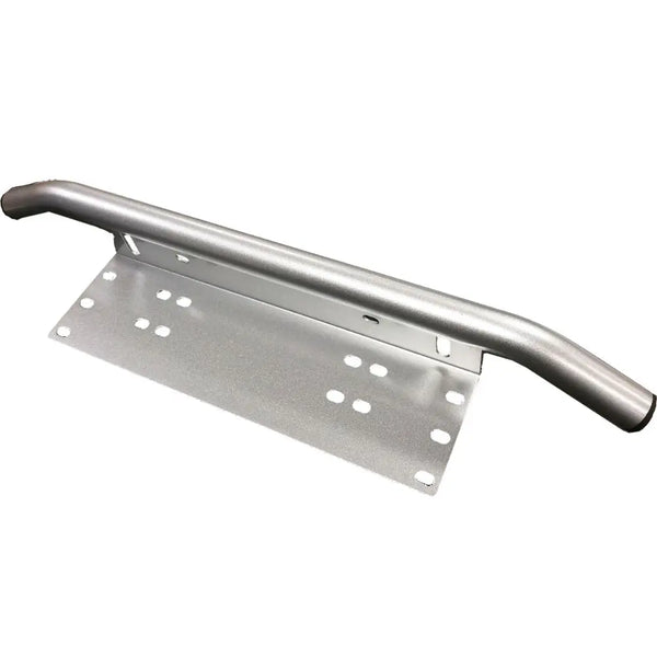 Number Plate Frame BullBar Mount Bracket Car Driving Light Bar Holder Silver AU Deals499