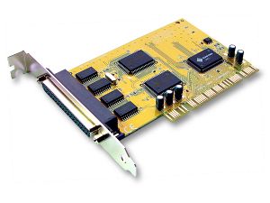 SUNIX 4 Port Serial PCI Card SER5056A , 4 ports DB9M/25M, Speeds up to 115.2Kbps, Support Microsoft Windows, Linux, and DOS (LS) SUNIX