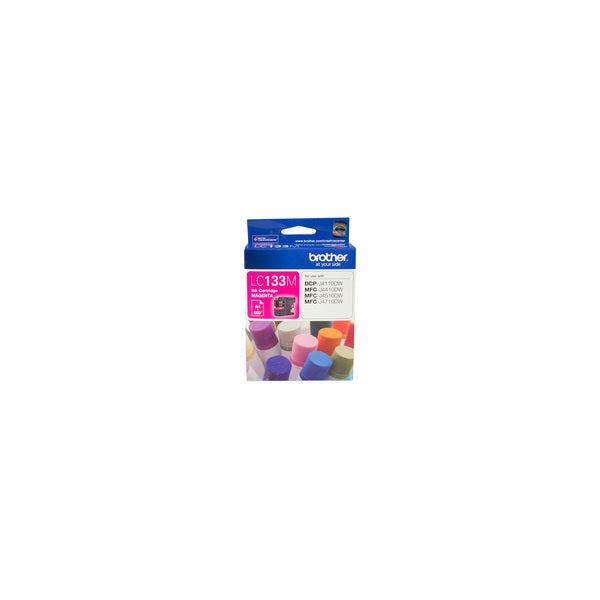 Brother LC-133M Original Magenta Ink Cartridge - 600  Pages BROTHER