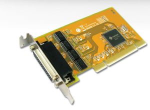 SUNIX 4 Port Serial PCI Low Profile LP Card RS232 (includes 4 x Spliter Cable) SUNIX