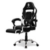 OVERDRIVE Gaming Chair Racing Computer PC Seat Office Reclining Footrest Black Deals499