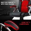 OVERDRIVE Racing Office Chair Seat Executive Computer Gaming PU Leather Deluxe Deals499