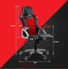 OVERDRIVE Racing Office Chair Seat Executive Computer Gaming PU Leather Deluxe Deals499