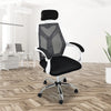 Office Chair Gaming Computer Chairs Mesh Back Foam Seat - White Deals499