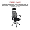 Office Chair Gaming Computer Chairs Mesh Back Foam Seat - White Deals499