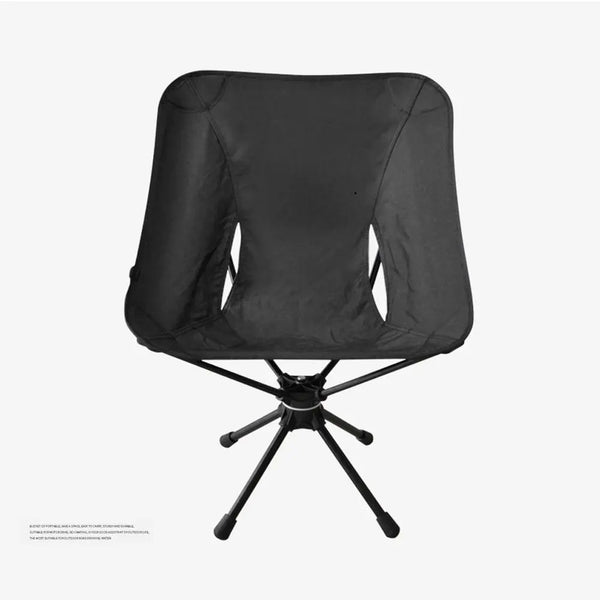 Outdoor Hiking Camping Beach Portable Folding Swivel Chair Carry Bag Black Deals499