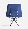 Outdoor Hiking Camping Beach Portable Folding Swivel Chair Carry Bag Blue Deals499