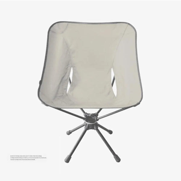 Outdoor Hiking Camping Beach Portable Folding Swivel Chair Carry Bag White Deals499