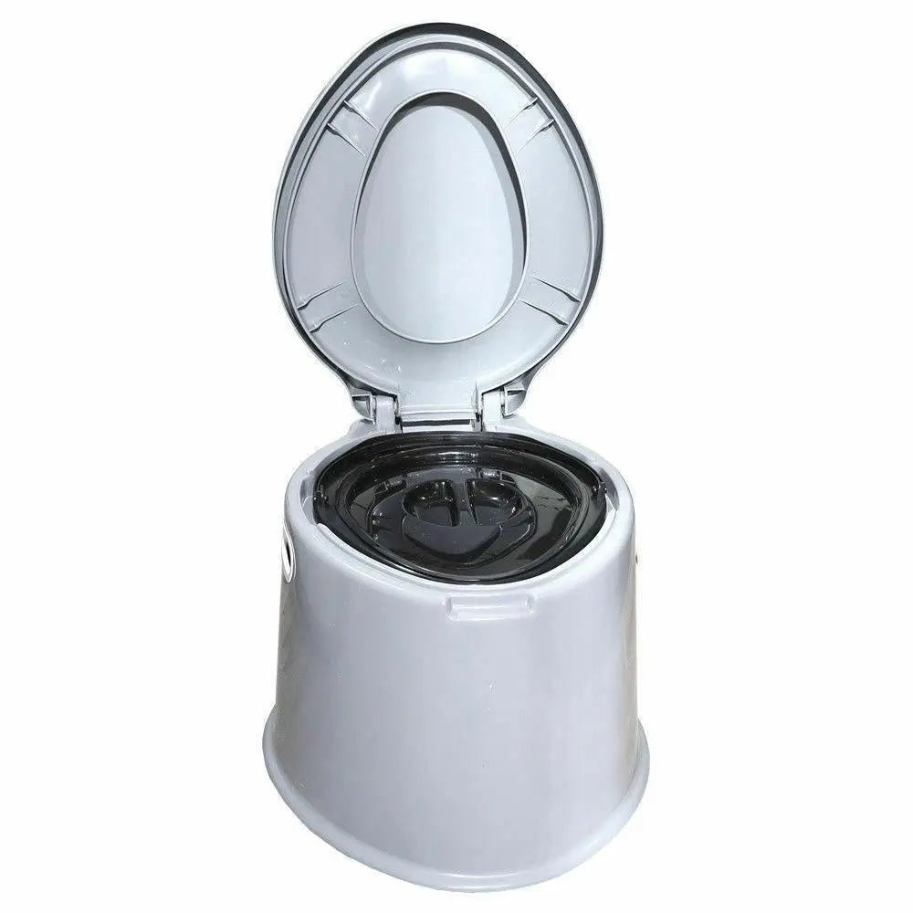 Outdoor Portable Toilet 6L Camping Potty Caravan Travel Camp Boating Deals499