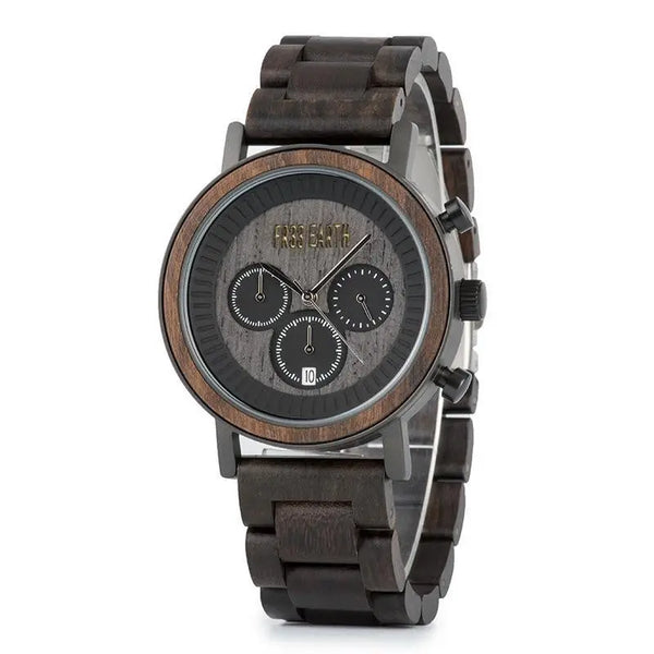 Ovo Black N Wood Band Deals499