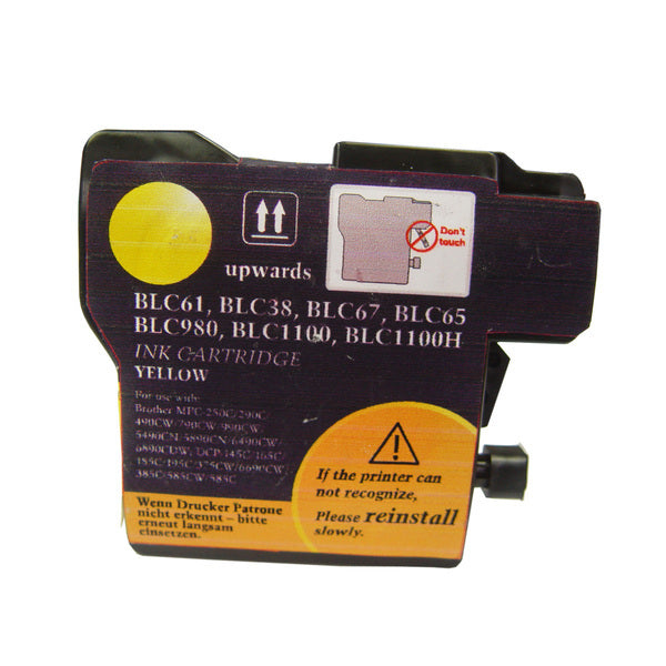BROTHER [5 Star] LC38 LC67 Yellow Compatible Inkjet Cartridge BROTHER