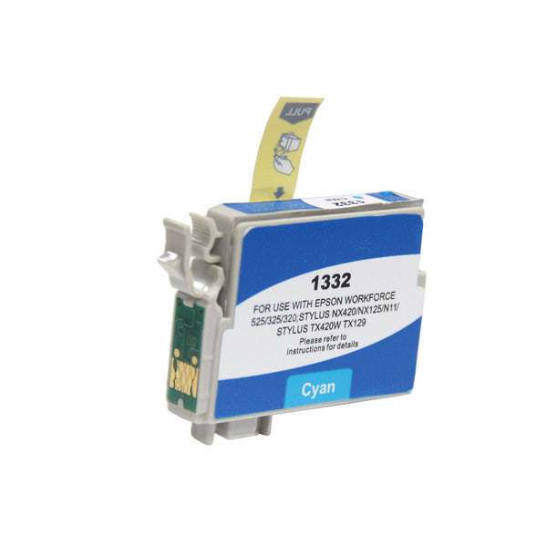 EPSON [5 Star] T1332 (133) Pigment Cyan Compatible Inkjet Cartridge EPSON