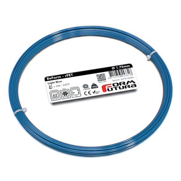 PETG Filament FormFortura ReForm - rPET available in 8 colors - 3D Printer Filament FORMFUTURA