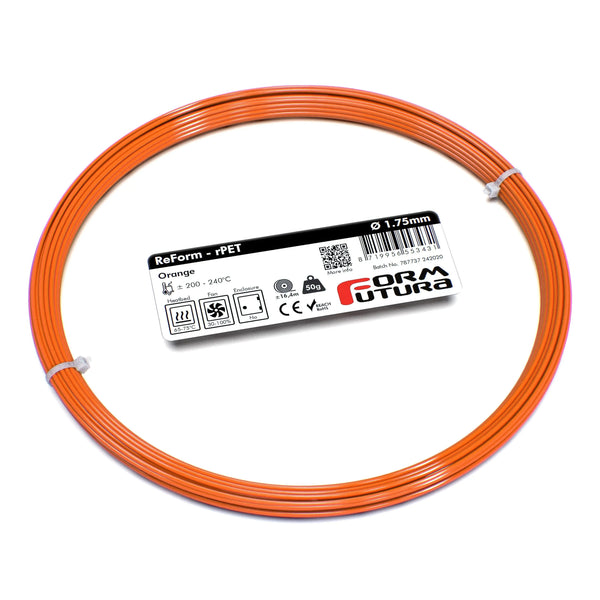 PETG Filament FormFortura ReForm - rPET available in 8 colors - 3D Printer Filament FORMFUTURA