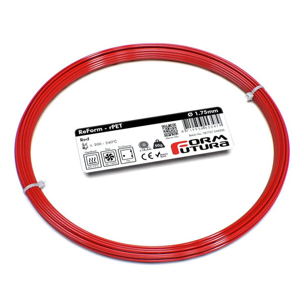 PETG Filament FormFortura ReForm - rPET available in 8 colors - 3D Printer Filament FORMFUTURA