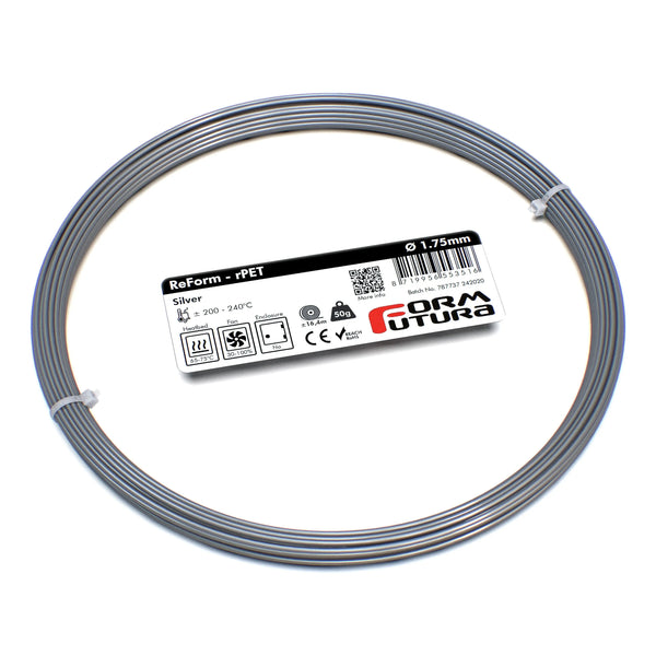 PETG Filament FormFortura ReForm - rPET available in 8 colors - 3D Printer Filament FORMFUTURA