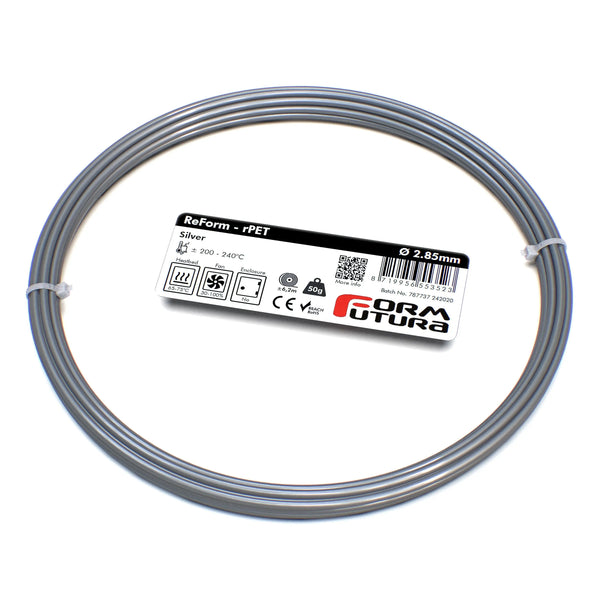 PETG Filament FormFortura ReForm - rPET available in 8 colors - 3D Printer Filament FORMFUTURA