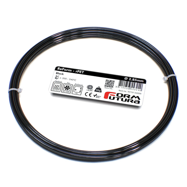 PETG Filament FormFortura ReForm - rPET available in 8 colors - 3D Printer Filament FORMFUTURA