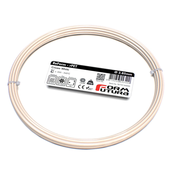 PETG Filament FormFortura ReForm - rPET available in 8 colors - 3D Printer Filament FORMFUTURA