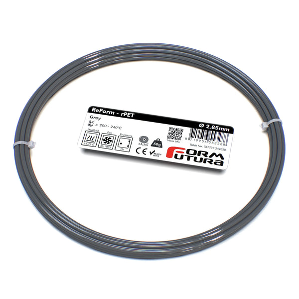 PETG Filament FormFortura ReForm - rPET available in 8 colors - 3D Printer Filament FORMFUTURA