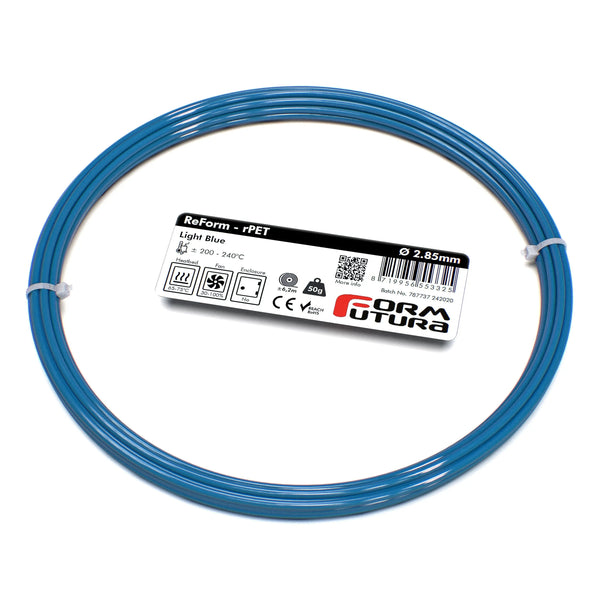 PETG Filament FormFortura ReForm - rPET available in 8 colors - 3D Printer Filament FORMFUTURA