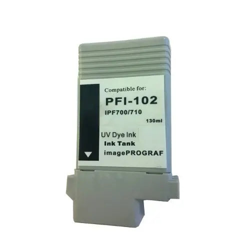 PFI-102 Black UV Dye Compatible Cartridge CANON