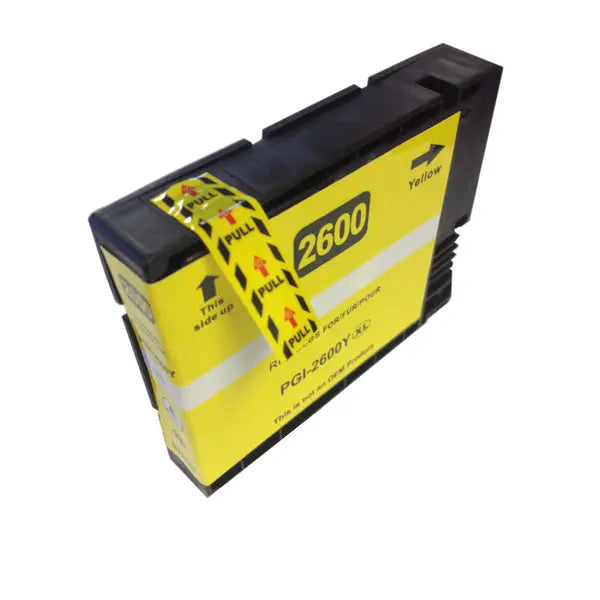 PGI-2600XL Pigment Yellow Compatible Inkjet Cartridge CANON