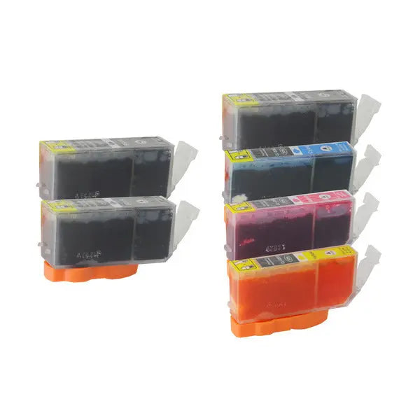 PGI-525 Compatible Inkjet Set 6 Cartridges [Boxed Set] CANON