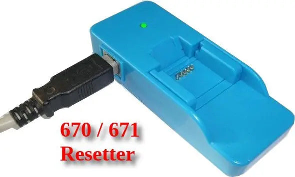 PGI-670 CLI-671 USB Resetter  (Limited to 100 Resets) CANON