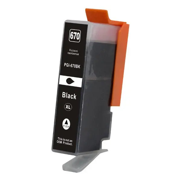 PGI-670XL Black Premium Compatible Inkjet Cartridge CANON