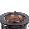 3 in 1 Outdoor Garden Fire Pit BBQ Firepit Brazier Round Stove Patio Heater Deals499