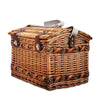 Alfresco 4 Person Picnic Basket Baskets Wicker Deluxe Outdoor Insulated Blanket Deals499