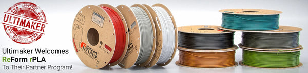 PLA Filament FormFortura ReForm - rPLA available in 8 colors - 3D Printer Filament FORMFUTURA